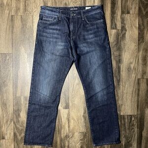 Mavi Matt Jeans Men's 34x32 Blue Relaxed Fit Straight Leg Stretch Denim Pants